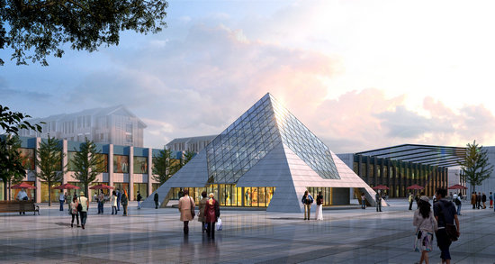 思茅金字塔网架